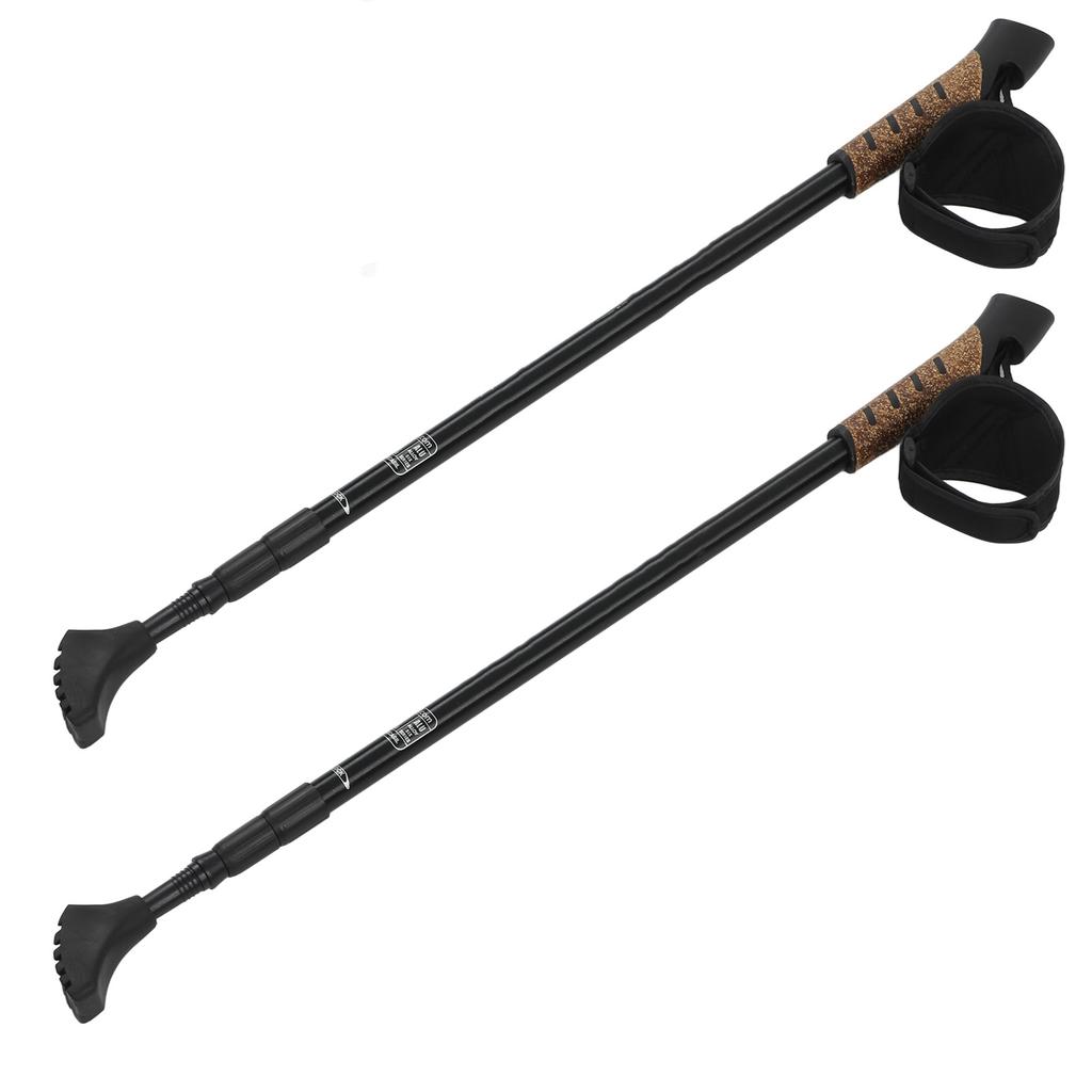 NECASIL 1 Pair Hiking Poles Aluminum Alloy Walking Poles Super Light Strong Locking Hiking Stick for Outdoor Sports