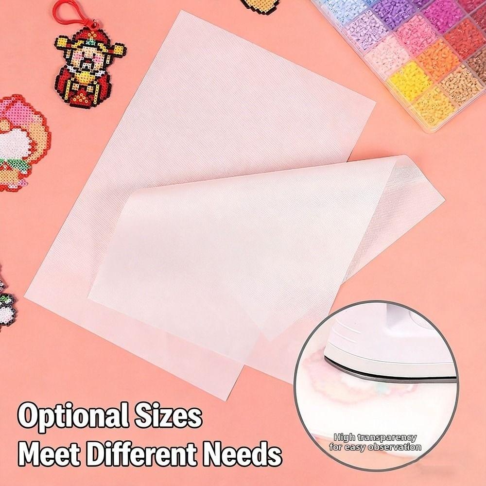 50/100PCS Handmade Perler Beads Baking Paper Accessories Iron-on Mat DIY Puzzle Bean Special Ironing Paper Ironing Aids