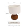 Shangqi Ceramic Footed Dessert Cups (Set of 2)