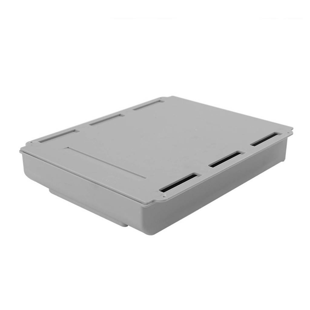 Under Desk Drawer Storage Box Security Punch Free Hidden Self Adhesive Pencil Tray Drawer for