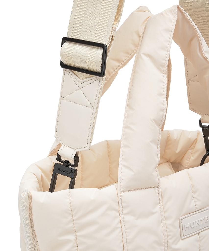 Hunter [Unisex] Intrepid Puffer Mini Tote Bag - White Willow