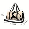 Yoga Print Large Capacity Luggage Bag for Boy/Girl Best Gift 2D Cartoon Travel Duffels Outdoor Fitness Bag for Children