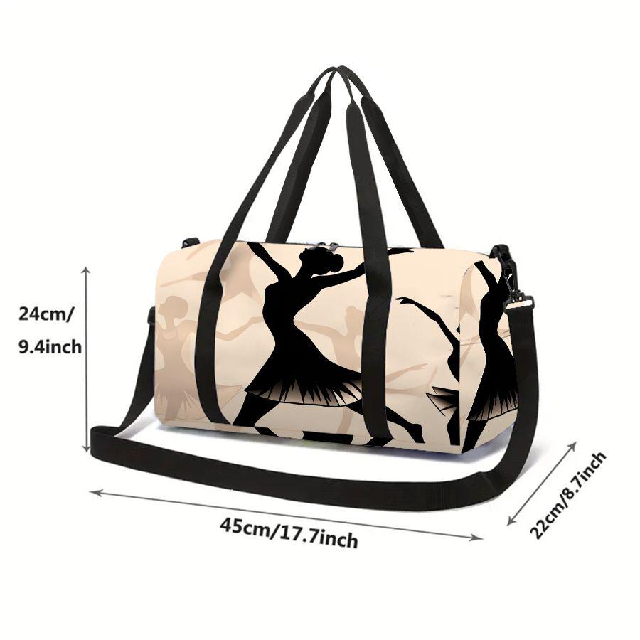 Yoga Print Large Capacity Luggage Bag for Boy/Girl Best Gift 2D Cartoon Travel Duffels Outdoor Fitness Bag for Children