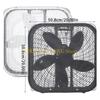 L8RE Universal Fan Safety Guard Dustproof Protective Cover For Kids Home Office