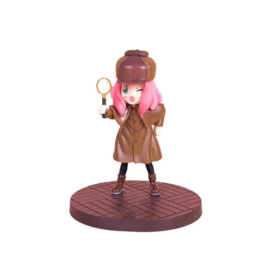 

Spy Family Anya Forger Pvc Toy Model Desktop Decoration Children Gift Christmas Style D