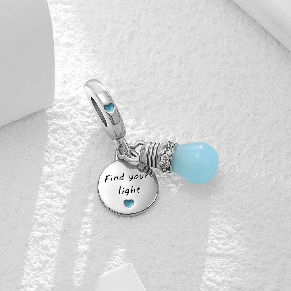 Copper Yellow Honey Bee Pendant Charm Light-In-Dark Firefly Bead Fit Original Bracelet Jewelry For Annversary Gifts