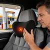 Car Headrest Pillow Electric Massage Vehicle Accessories Auto Seat Head Pillow For Drivers Trucks Sedans SUVs RVs Urban Driving