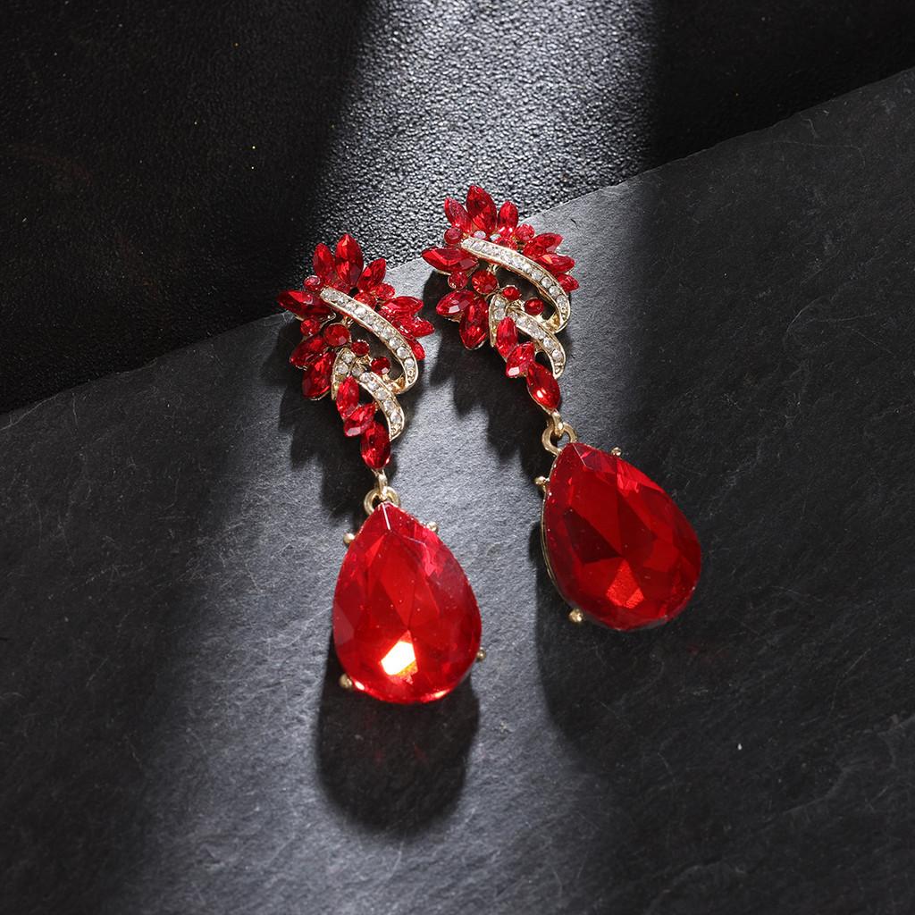 European Style Geometric Alloy Drop Earrings For Women With Irregular Design Fashion Jewelry