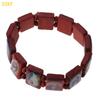 55KF 4 Pcs Elastic Bead Bracelet Wooden Bracelet Religious Bracelet for Unisex