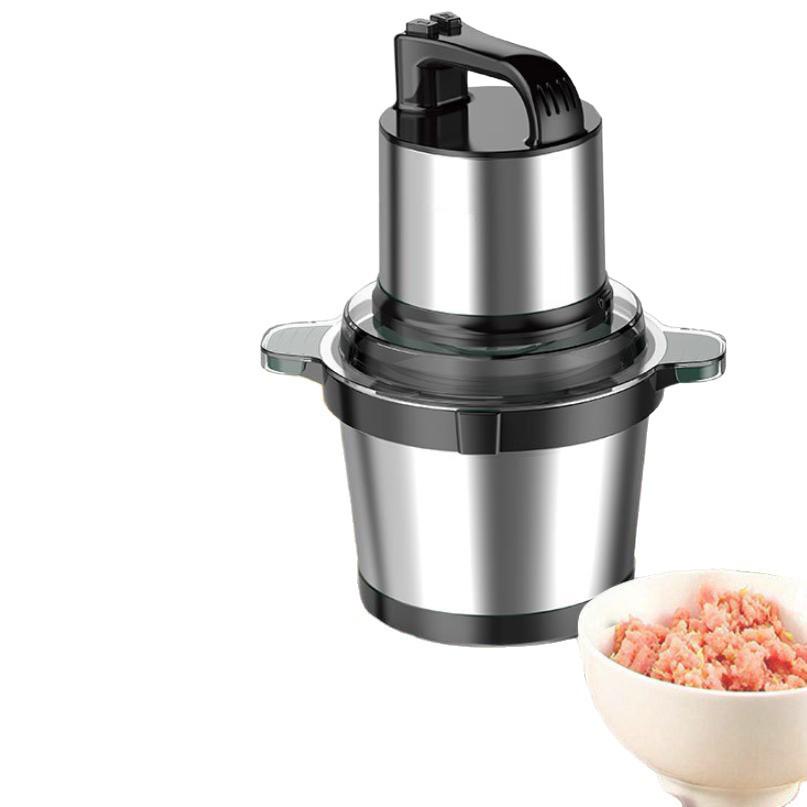 Multifunctional 4L Stainless Steel Meat Grinder and Food Processor (110V/220V)
