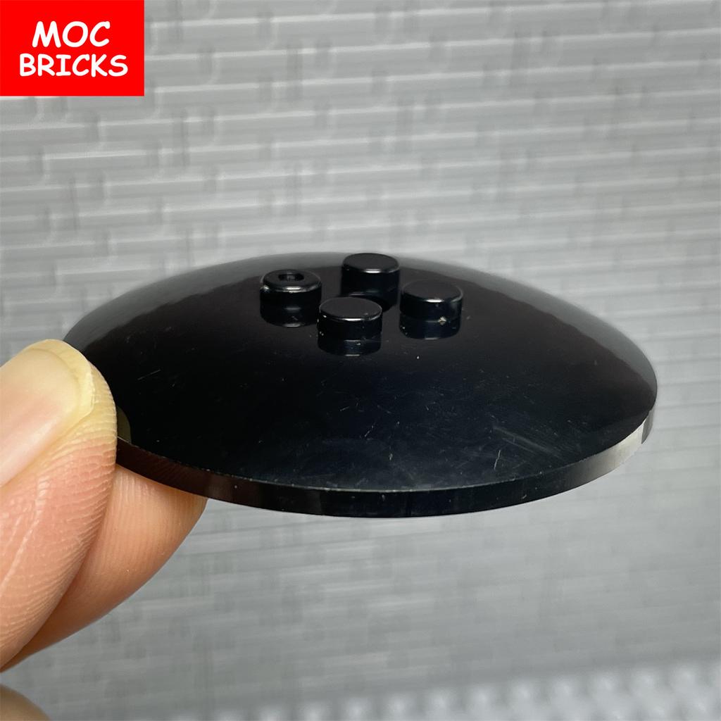 4pcs/lot MOC Bricks Round Plate Dish 6x6 Disc Radar 44375 Compatible Assemble Educational Building Block Particle kids Toys Gift