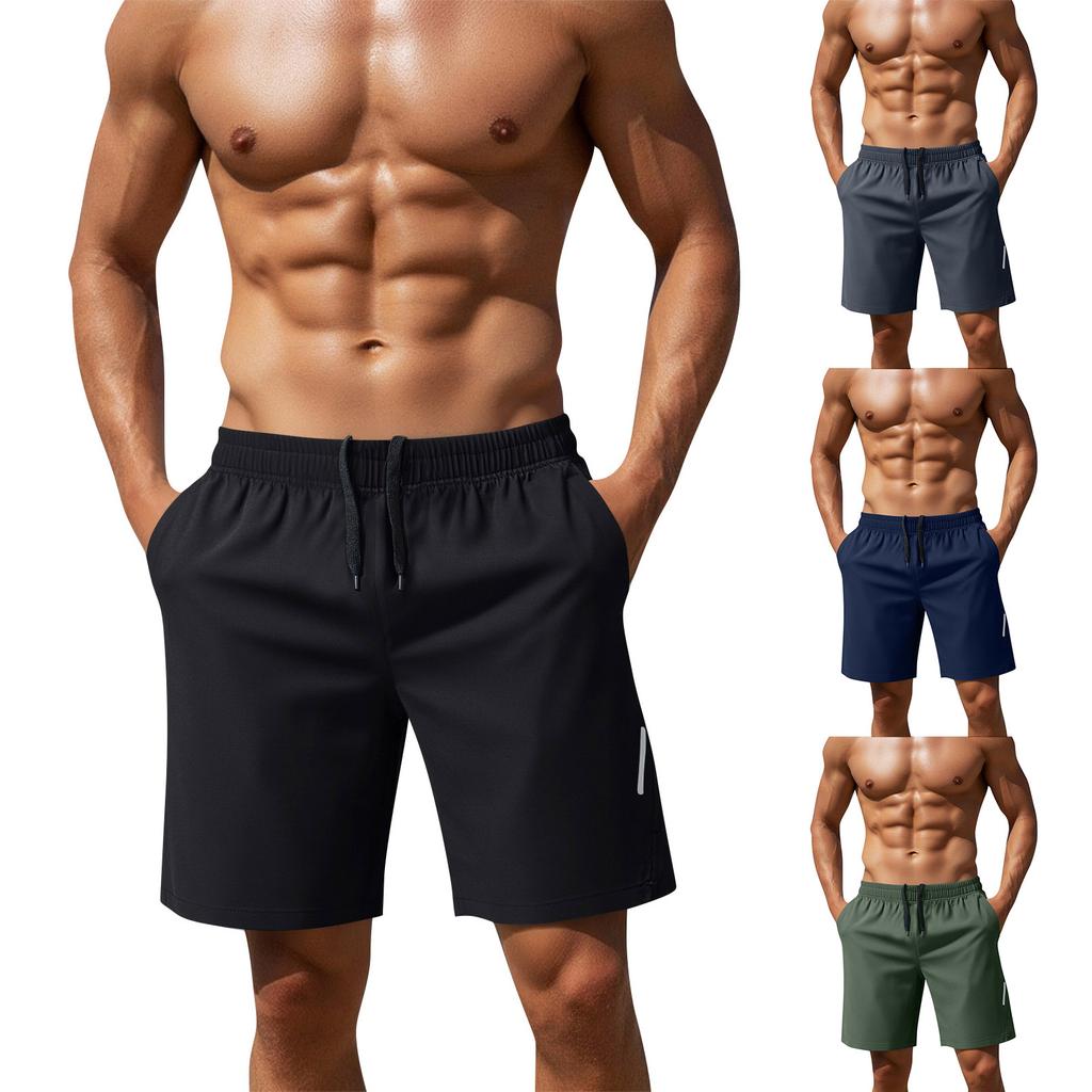 Men's Fitness Pants Sports Shorts Men's Casual Beach Pants