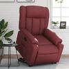 VidaXL Recliner, Relaxation Chair with Backrest, Seat with Armrests, Living Room TV Chair, Modern, Red 3205268