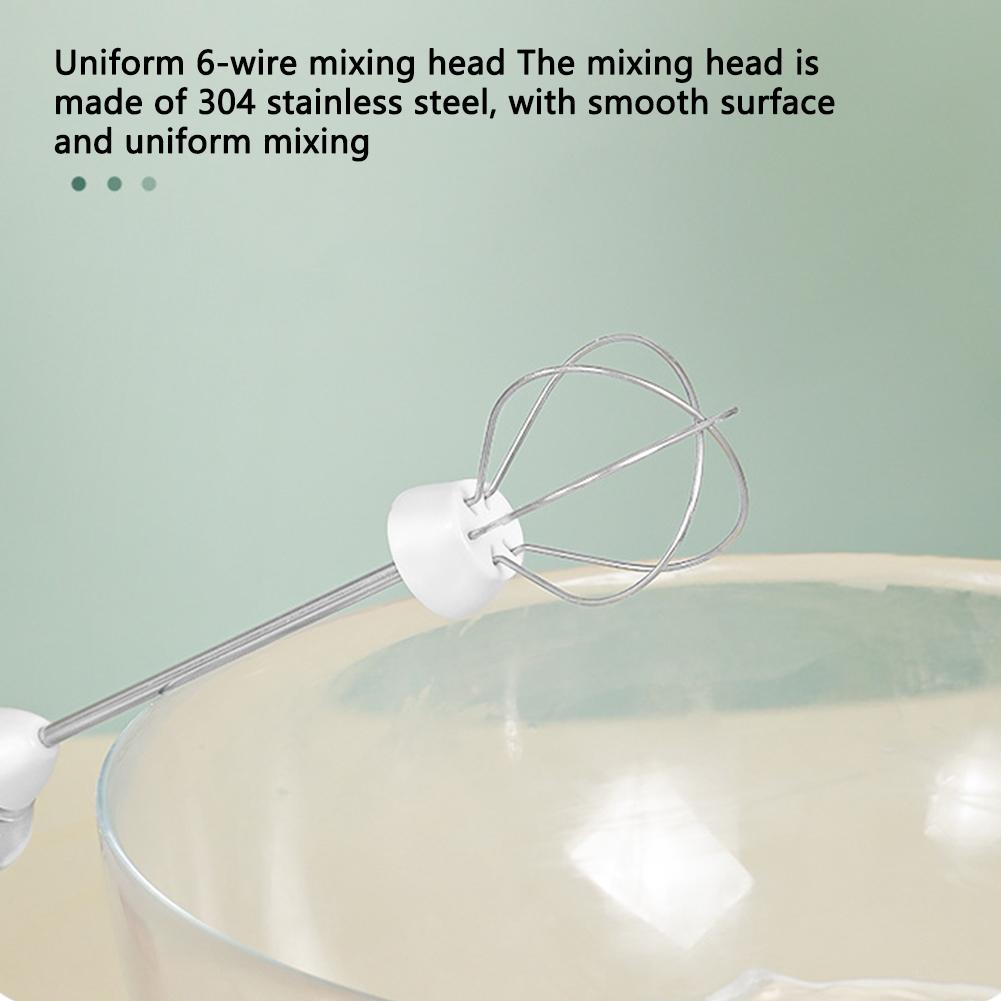 Handheld Kitchen Egg Beater Usb Charging Wireless Mini Electric Whisk Coffee Milk Mixer