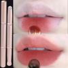 Double Head Silicone Lip Brush Cover Angled Concealer Brush Professional Fingertips Soft Lipstick Round Head Makeup Brushes Tool