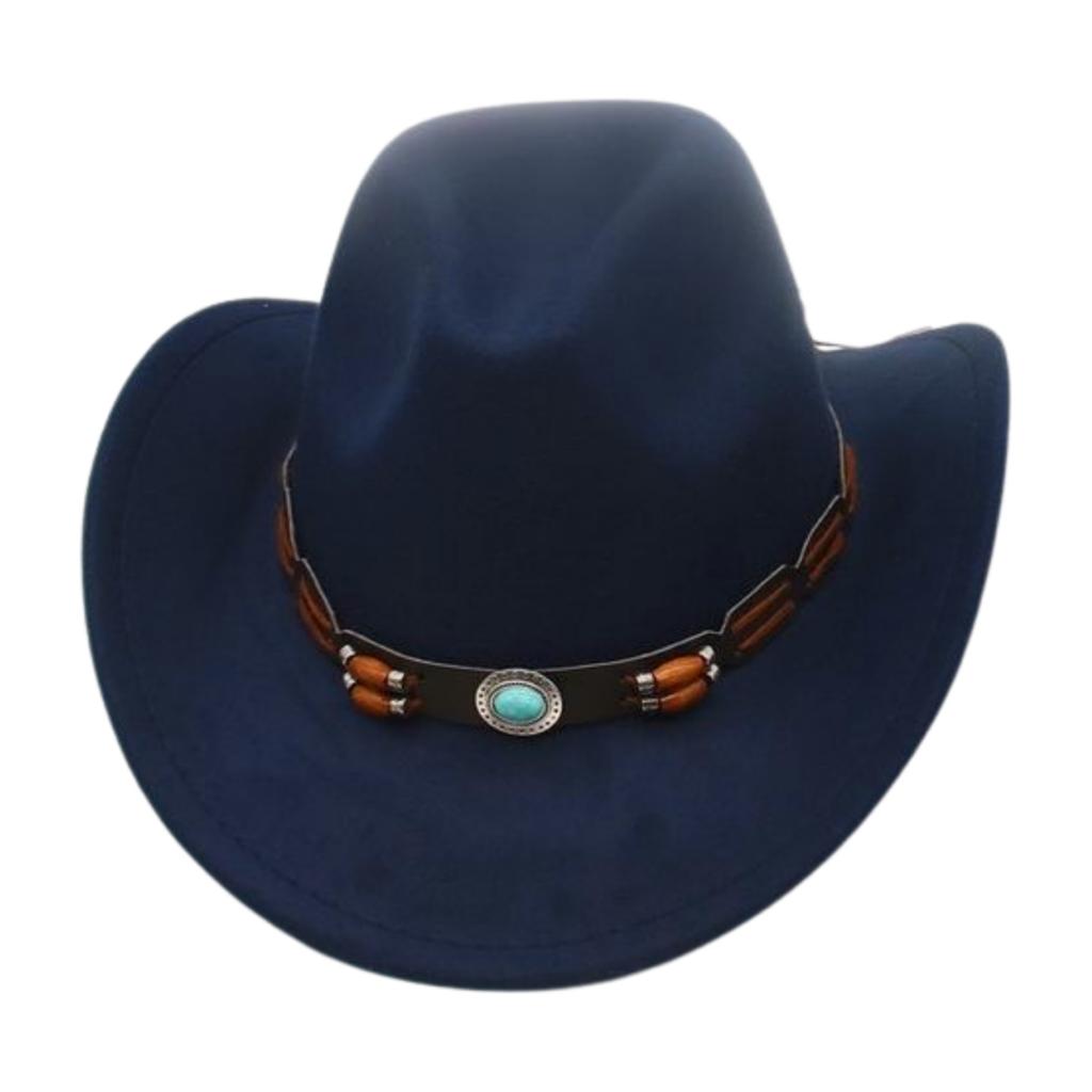 British Style Cowboy Hat Men And Women High Sense Ethnic Style Tibetan Knight Hat