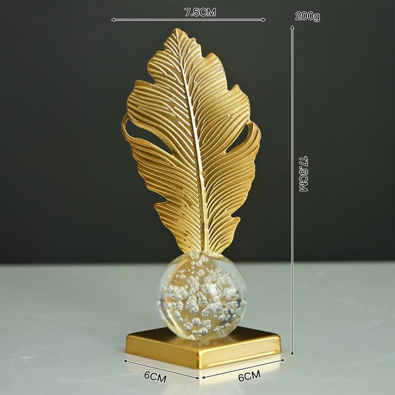 Creative Crystal Ball Ornaments for Home, Living Room, Office, Study, Entrance Hall and Wine Cabinet Decoration