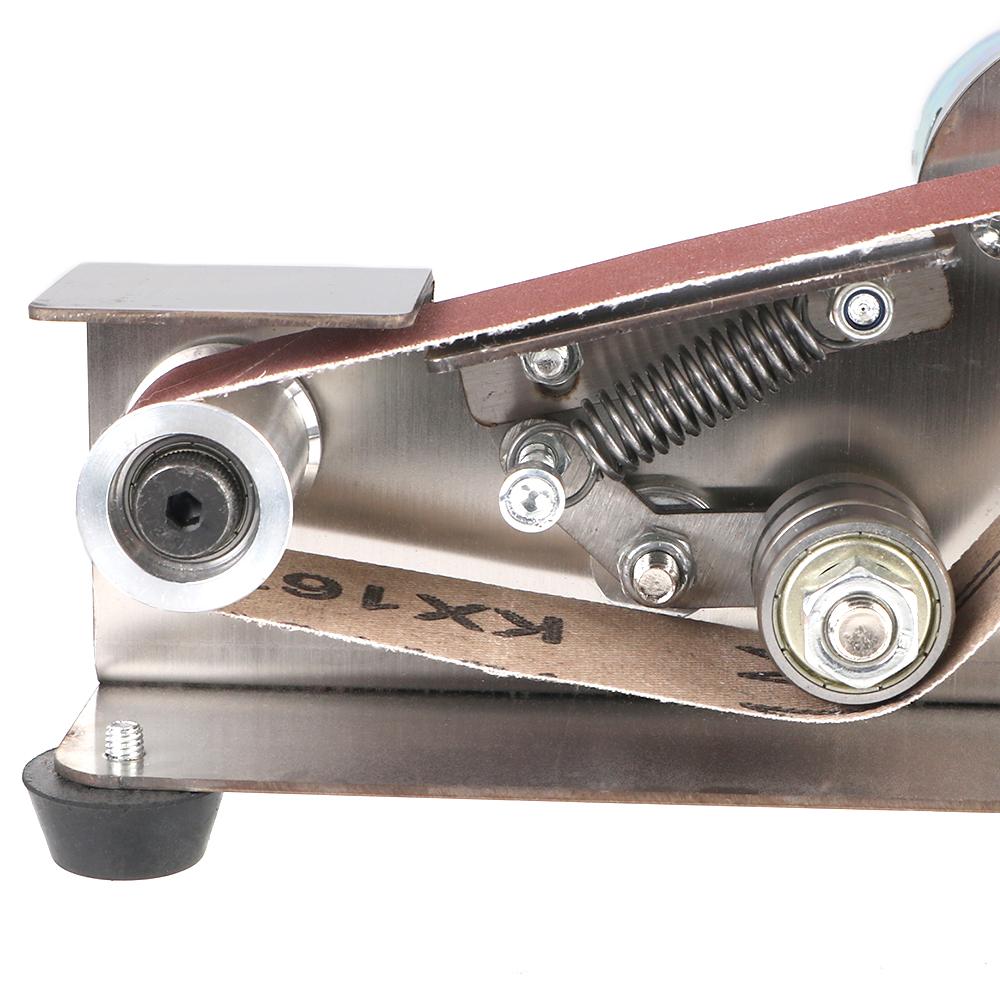 Electric Sanding Polishing Grinding Machine EU plug Mini Belt Sander Electric Sharpener 7 Variable Speed Grinding machine