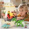 Interactive Dinosaur Egg Toys: Jungle Jurassic PVC Models for Kids' Cognitive Play