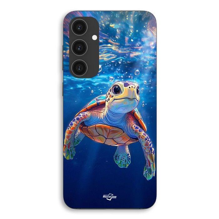 Coque Pour Samsung Galaxy S24 Tortue océan Maniacase