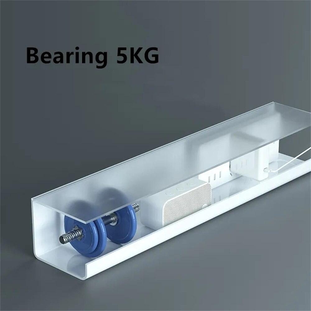 Kabel-Organizer für unter den Tisch, Kabelablage für unter den Schreibtisch, Draht-Organizer, keine Spuren, verbreitertes Design, Schutzablage für verschiedene Tische