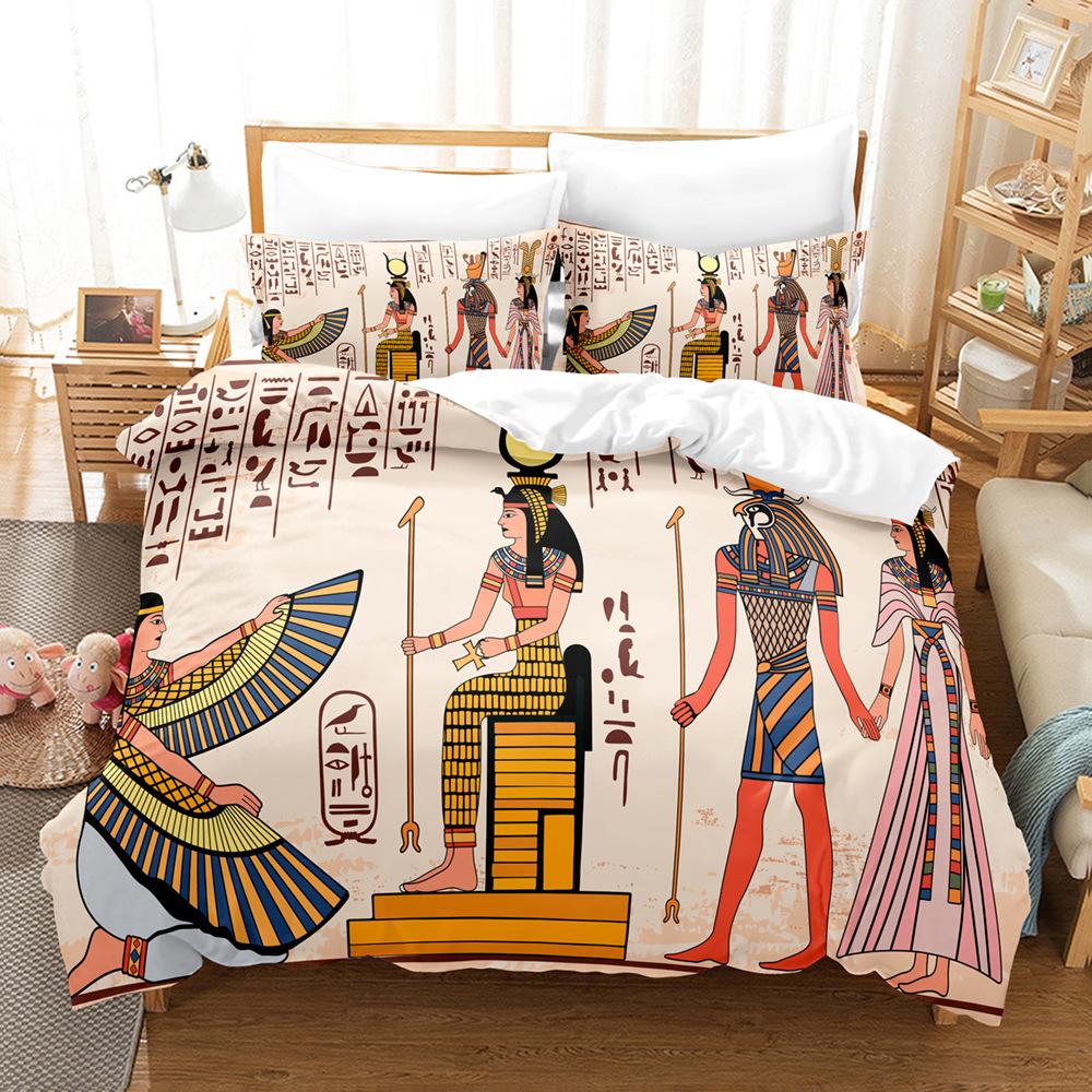 Fashion Technology Printing, 3D Digital Printing, Bedding, Duvet Covers, Pillowcases, Three-piece Sets
