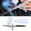 Airbrush Set Pneumatic Tools Double Pot for Nail Art Makeup Painting Spray Gun T131