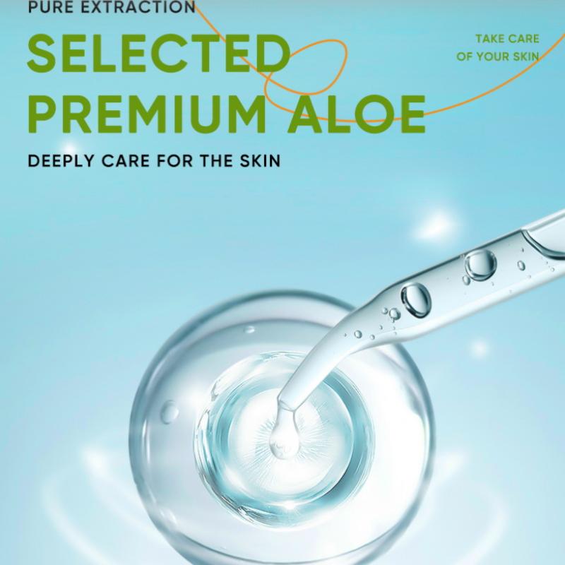 Sadoer Aloe Vera Augencreme Anti-Falten Dunkle Ringe Tränensäcke Feuchtigkeitsspendend Straffend Glättend Augen Schönheit Hautpflege Kosmetik