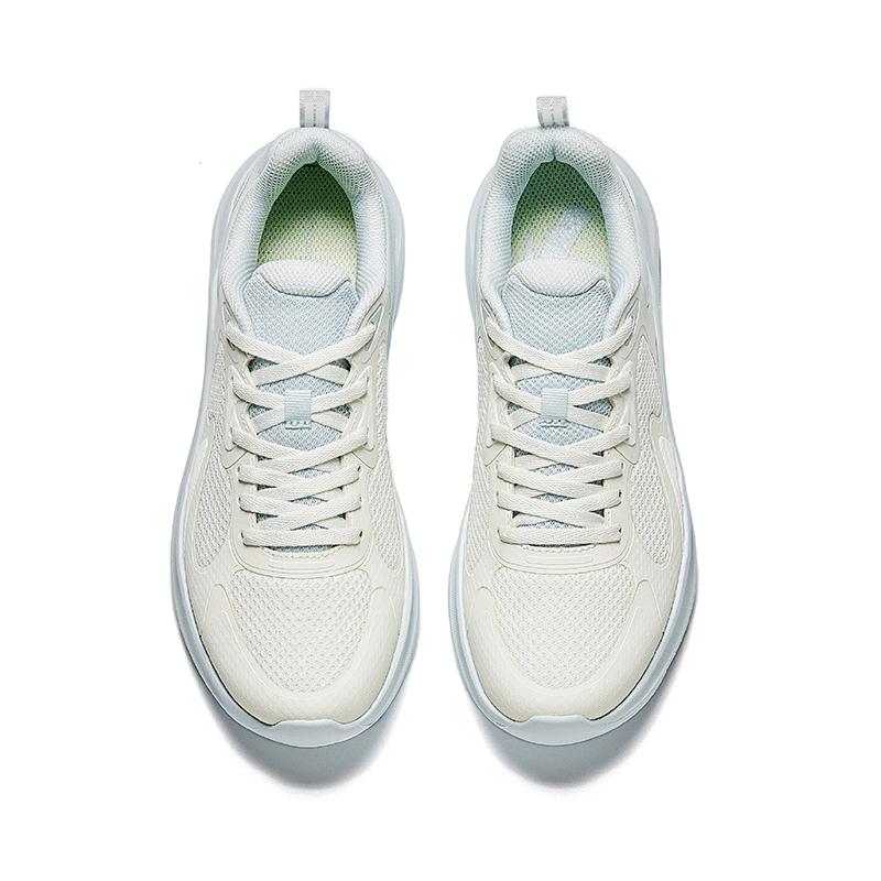 Anta 1.5 Comfortable Fabric Slip Resistant, Breathable, Lightweight Low Top Running Shoes Women's Light Mist Gray Sneakers 922435518-2