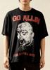 NWT! GG Allin Look Into My Eyes 00s Rare Design Black Reprint Unisex Shirt Cotton Oversize Large Size