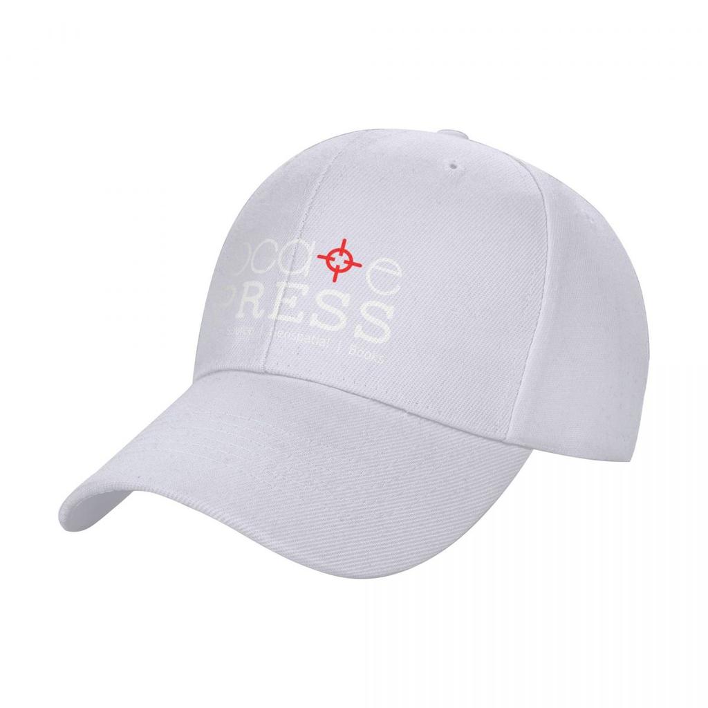 Dark Mode! Locate Press Books Logo & Tagline Baseball Cap fashionable Anime Beach Christmas Hat Baseball Men Women's