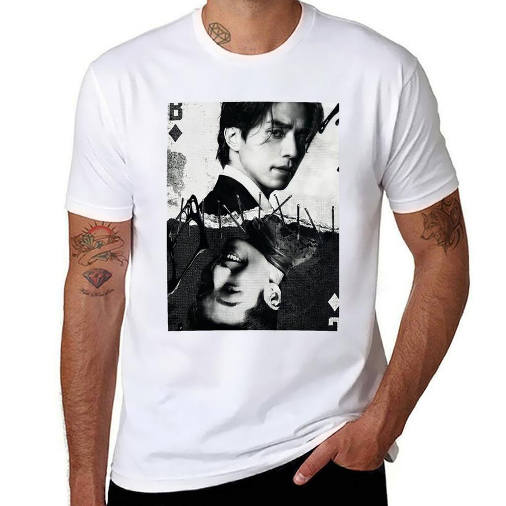 Bad and Crazy Kdrama - Lee Dong-Wook n Wi Ha-Joon-movie star T-Shirt t shirts for man graphic vintage T-Shirt