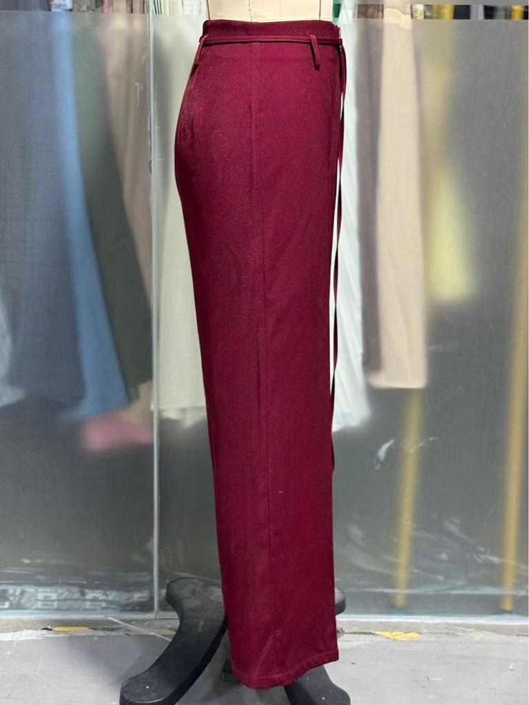 High-End Women's Versatile Slimming Straight-Leg Pants
