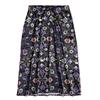 Nightmare Before Christmas Womens/Ladies Floral Satin Midi Skirt