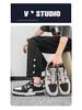 Men's Trendy Autumn White Sneakers - Breathable, Versatile Thick Sole Low Top Casual Skate Shoes