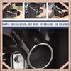 2 Stück Für Mercedes Benz C180 Auto Auspuff Schalldämpfer Endrohr Edelstahlrohr Chrom Modifiziertes Auto Hinteres Endrohr Verkleidung Zubehör