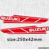AAGJ1 Decalcomania in Vinile Adesivo Logo Suzuki Adesivi Moto Kit Riflettente per Casco