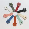 1pc-Flower-Shaped Cable Ties, Data & Earphone Cord Organizer Clips, Scarf&Tablecloth Decor, Mixed Color, Non-Washable