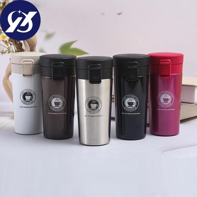 304 Stainless Steel Coffee Cup Double Vacuum Flask Business Office Gift Cup