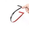 For Land Rover Discovery Sport 2015-2019 LHD Soft Carbon Fiber Car Passenger Dashboard Frame Trim Stickers Accessories