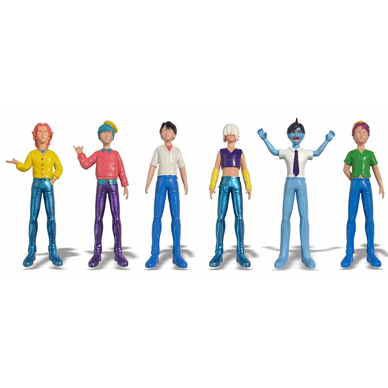 Anime Kpop Demon Hunters Figure Model Toy Cartoon Gaming Peripherals Desk Decoration Collection Figures Model Toy for Kid Gift