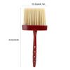 Barber Brush Neck Duster Wooden Long Handle Nylon Bristles Barber Brush Duster for Beauty Salon Hair Salon Home