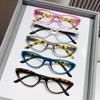 Fashion Ladies Reading Glasses Vintage Cat Eye Frame Leopard Color Presbyopia Eyeglasses Finished Hyperopia Eyewear Diopter