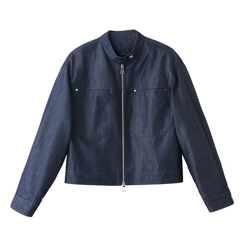 Spring 2025 Women's Versatile Loose Denim Jacket (ME5520)