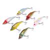 6Pcs Sinking Hard Fishing Bait Artificial Plastic Fishing Lures for Freshwater Saltwater 8cm/10g