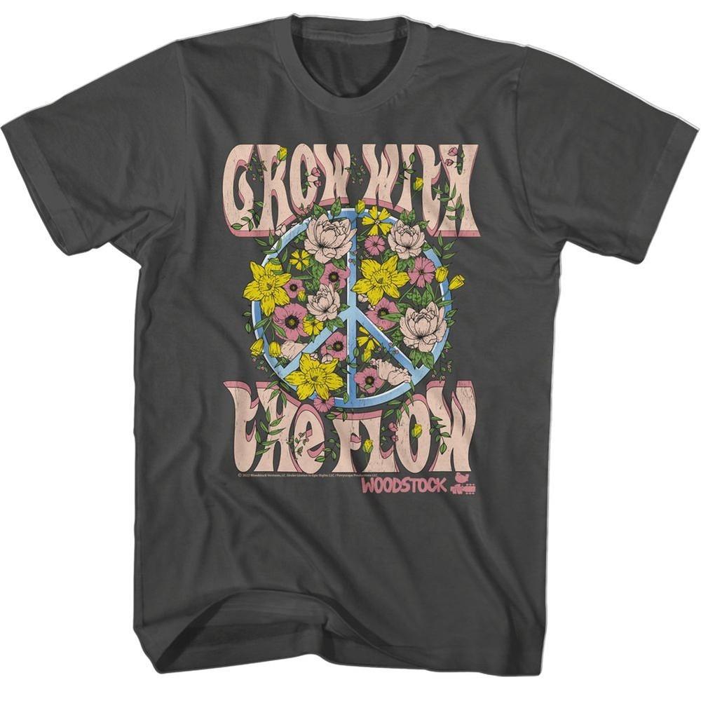 

Woodstock Grow With The Flow Smoke Music Shirt XL