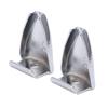 5PCS Metal Drum Lug Iron Silver Drum Hardware Replacement Professional Drum Claw Hook  For Drum Set