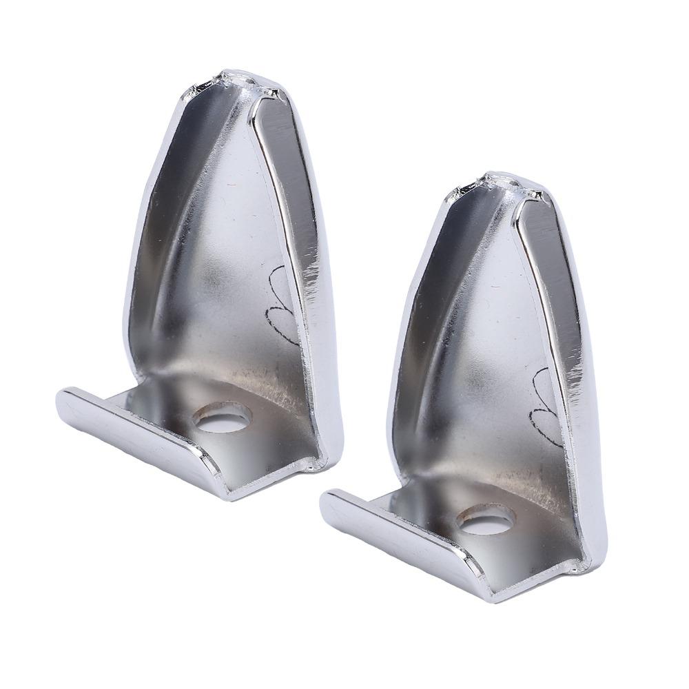 5PCS Metal Drum Lug Iron Silver Drum Hardware Replacement Professional Drum Claw Hook  For Drum Set