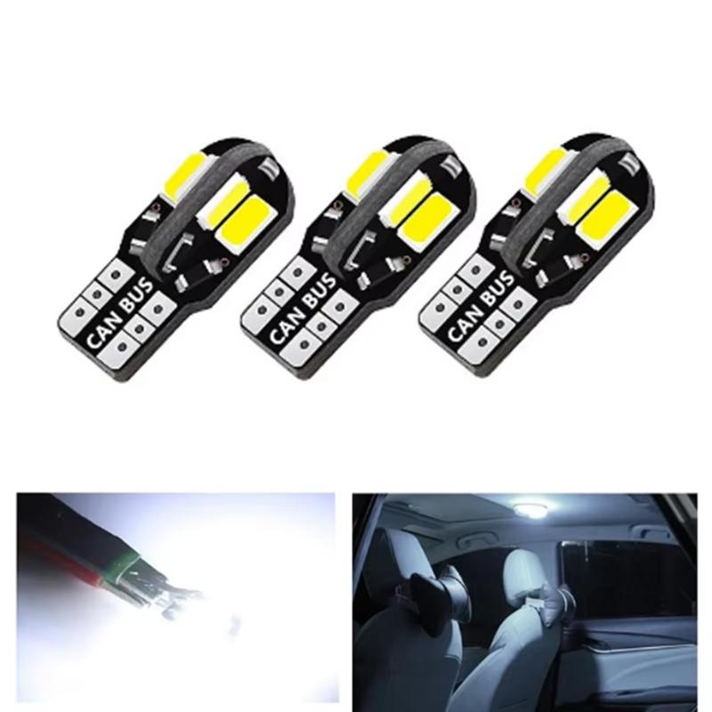 10pcs W5W Led T10 168 194 Signal Lamp Canbus 4014 26SMD For Car Interior Map Dome Lights Parking Position Lights White 6000K