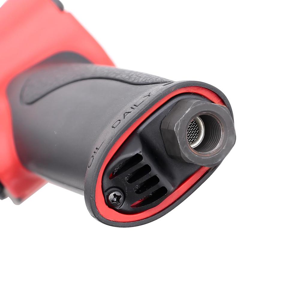 TONE Air Impact Wrench 700 (Short Type) AI4201, 12.7mm (1/2") Drive, Red, N M